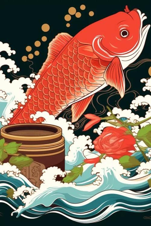 龍魚圖騰圖片高清壁紙 龍魚圖騰圖片高清壁紙 龍魚百科 第19張