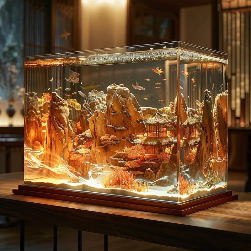 龍魚缸沉木造景圖片大全集 龍魚缸沉木造景圖片大全集 龍魚百科 第43張