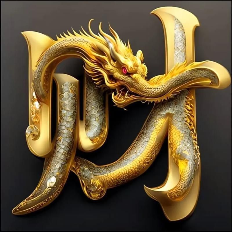 金龍金頭圖片