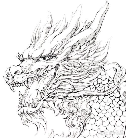 龍頭朝右的畫作有哪些名家作品？