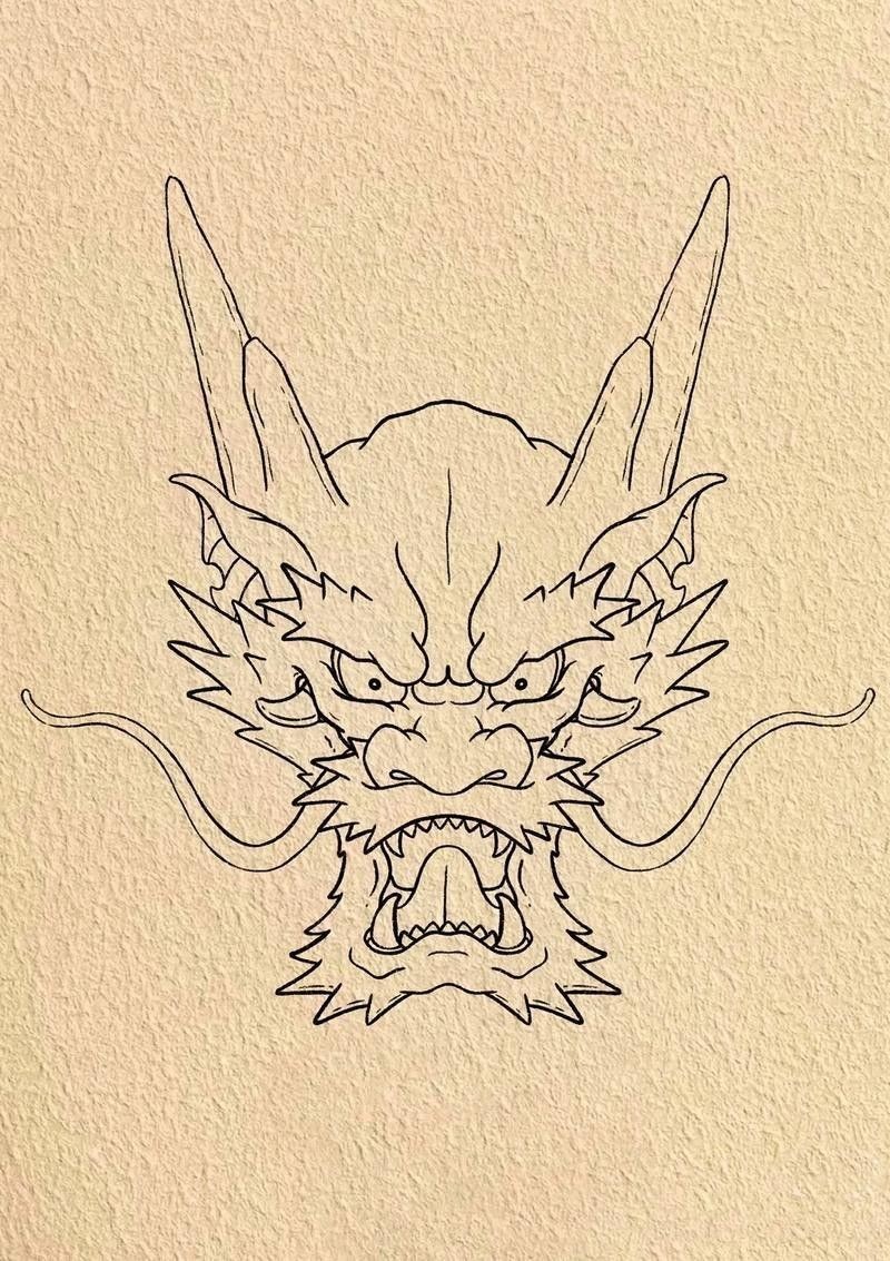 龍頭朝右的畫作有哪些名家作品？
