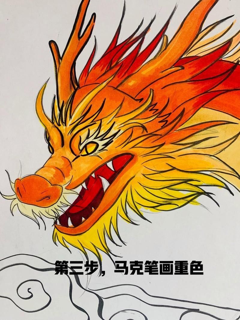 龍頭朝右的畫作有哪些名家作品？