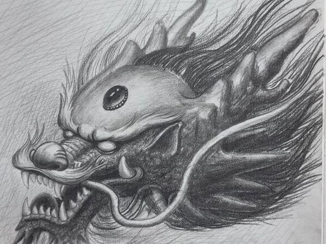 龍頭朝右的畫作有哪些名家作品？