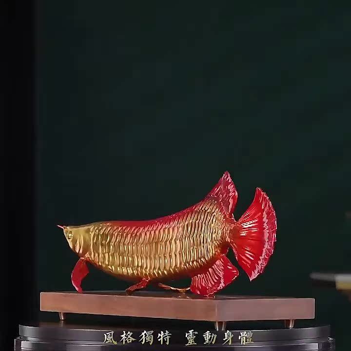 如何擺放招財金龍魚擺件才能招財？ 如何擺放招財金龍魚擺件才能招財？ 龍魚百科 第13張