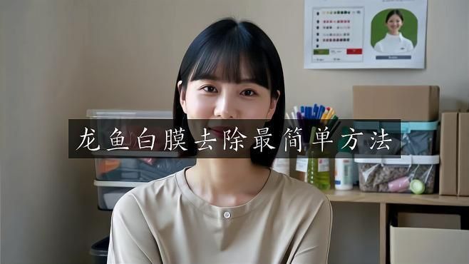 銀龍魚眼睛白膜多久會好