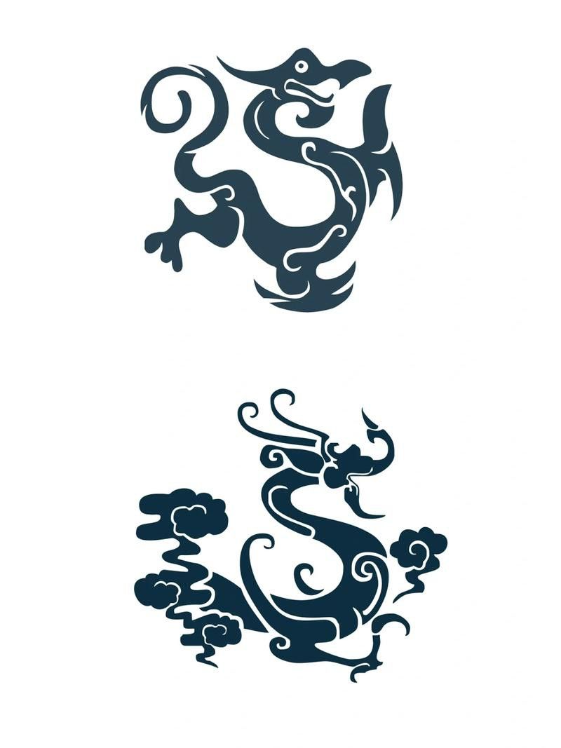 哪里可以找到龍圖騰矢量圖？ 哪里可以找到龍圖騰矢量圖？ 龍魚百科 第6張