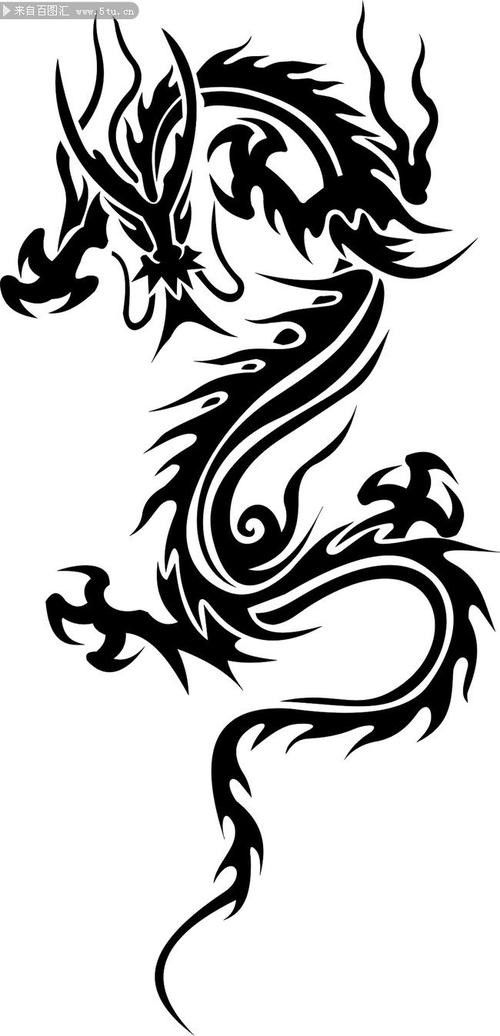 哪里可以找到龍圖騰矢量圖？ 哪里可以找到龍圖騰矢量圖？ 龍魚百科 第14張