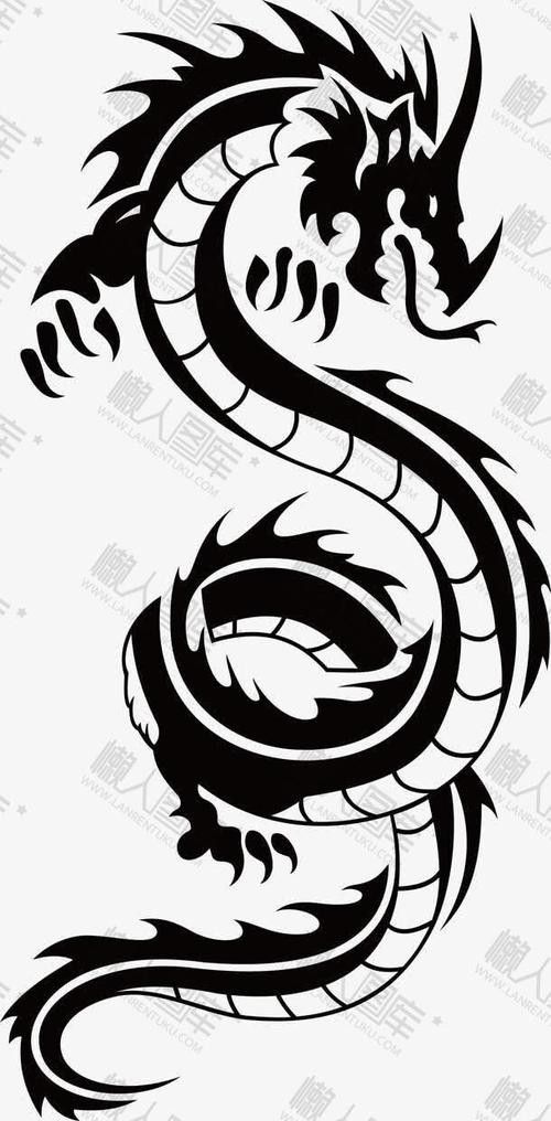 哪里可以找到龍圖騰矢量圖？ 哪里可以找到龍圖騰矢量圖？ 龍魚百科 第18張