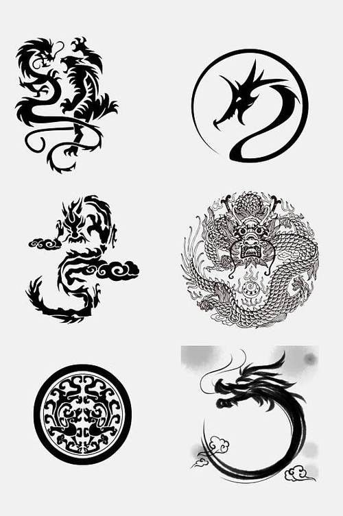 哪里可以找到龍圖騰矢量圖？ 哪里可以找到龍圖騰矢量圖？ 龍魚百科 第22張