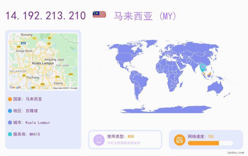 馬來西亞ip地址
