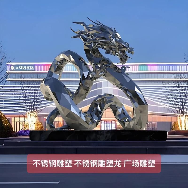 推薦一些金龍雕塑的經典款式