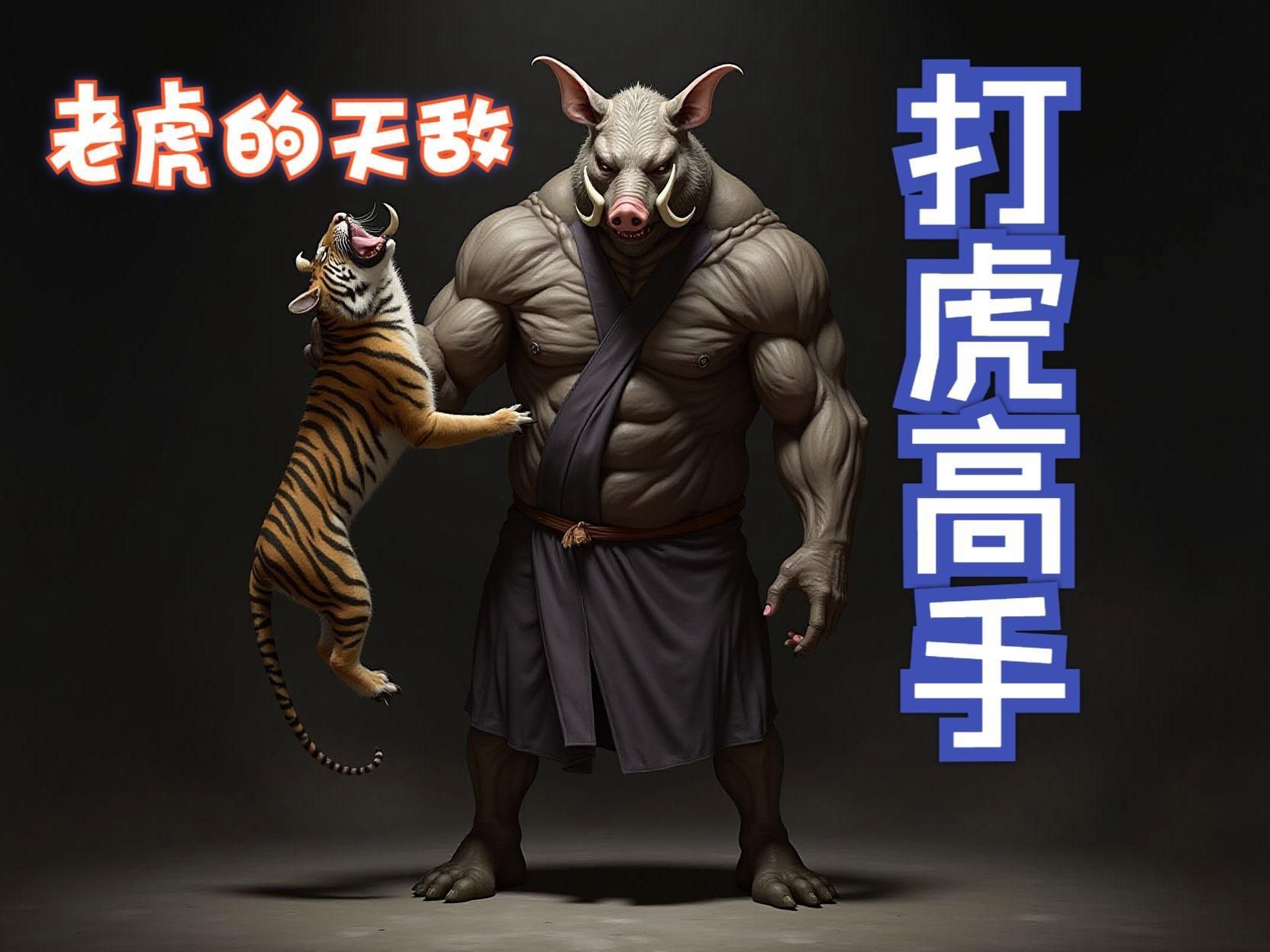 老虎的天敵