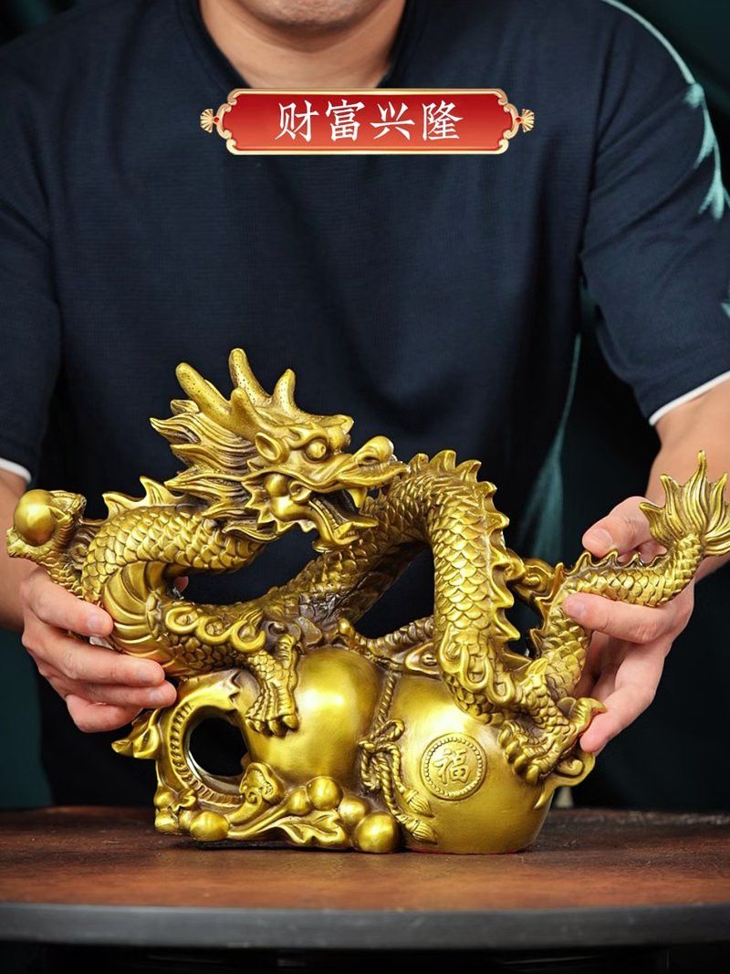 金屬類龍擺件哪個材質最好？