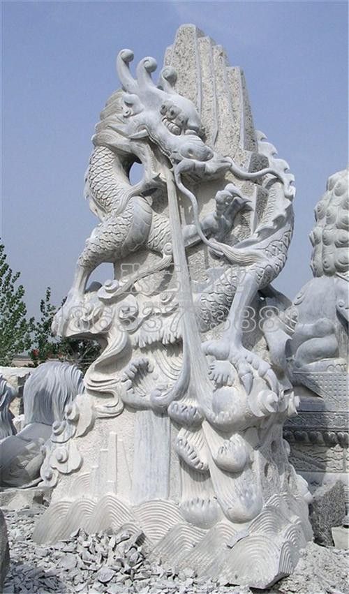 石雕龍魚圖片 石雕龍魚圖片 龍魚百科 第10張