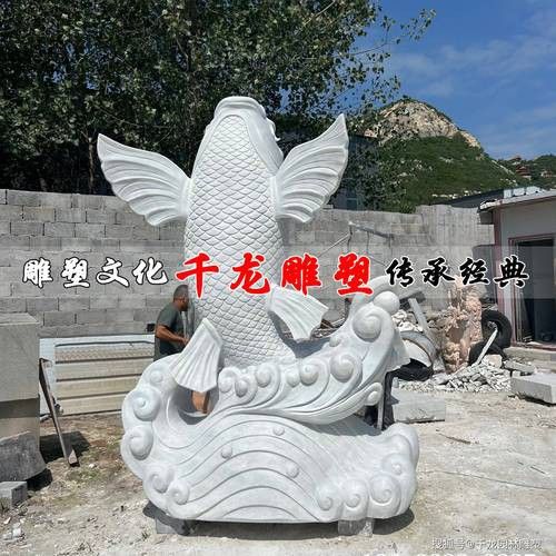 石雕龍魚圖片 石雕龍魚圖片 龍魚百科 第20張