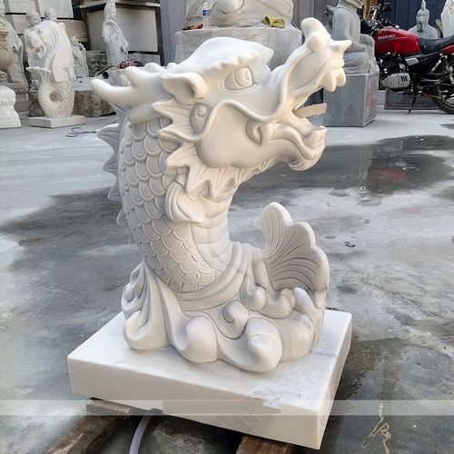石雕龍魚圖片 石雕龍魚圖片 龍魚百科 第22張
