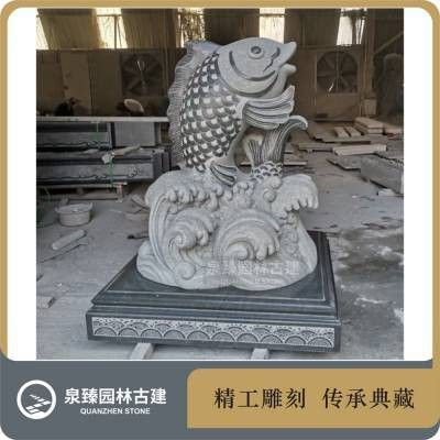 石雕龍魚圖片 石雕龍魚圖片 龍魚百科 第29張