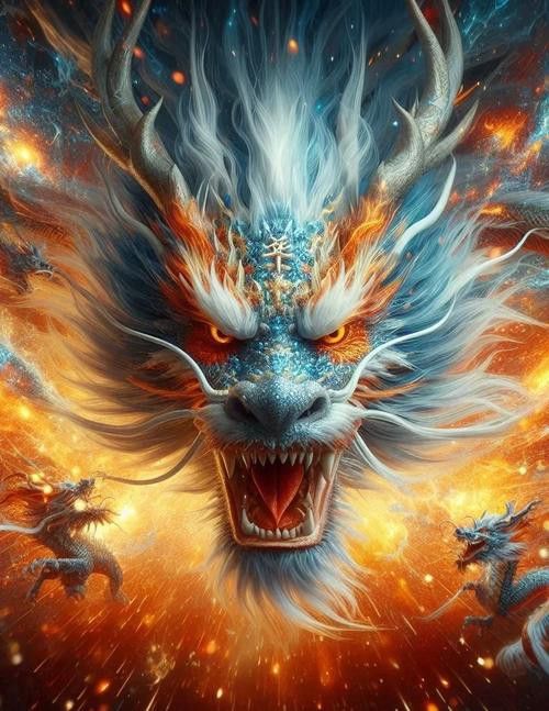 有沒有卡通版真龍圖片？