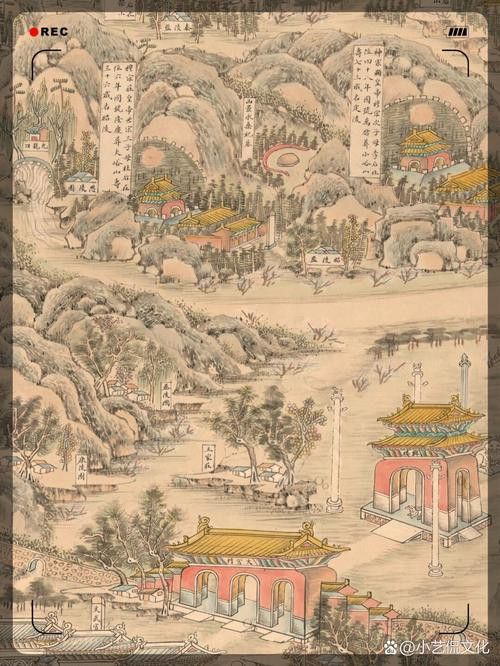 十三陵風水龍脈圖有哪些版本 十三陵風水龍脈圖有哪些版本 龍魚百科 第15張