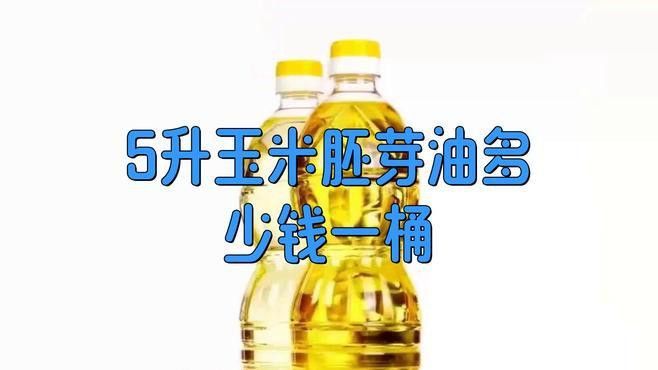 金龍魚玉米胚芽油5升價格多少