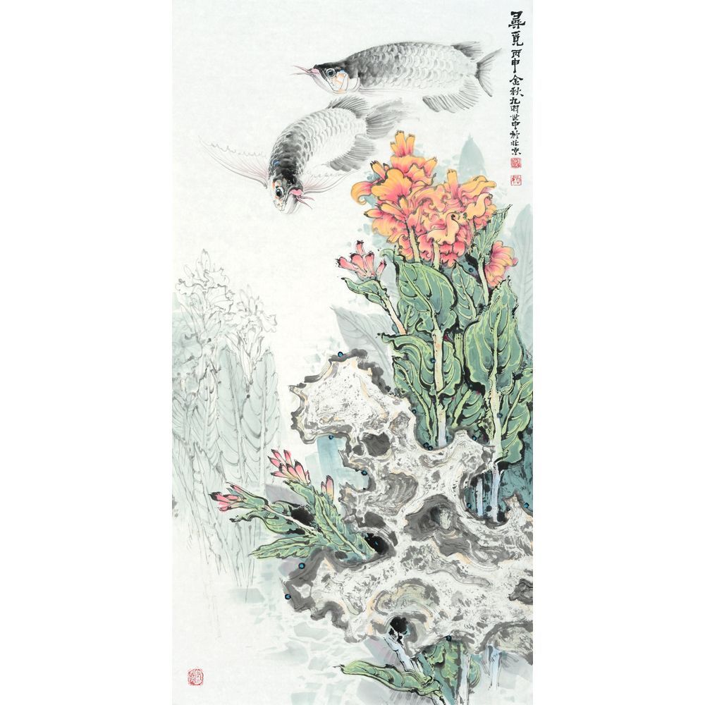 劉千碩，中國(guó)畫金龍魚技法第一人：360doc個(gè)人圖書館
