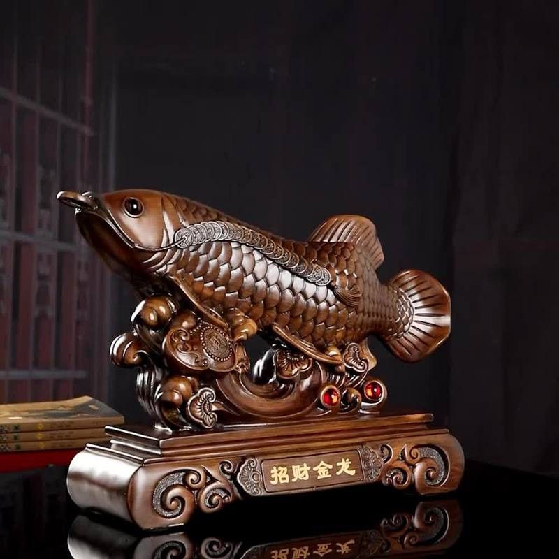 有沒有更多風格的龍魚擺件？