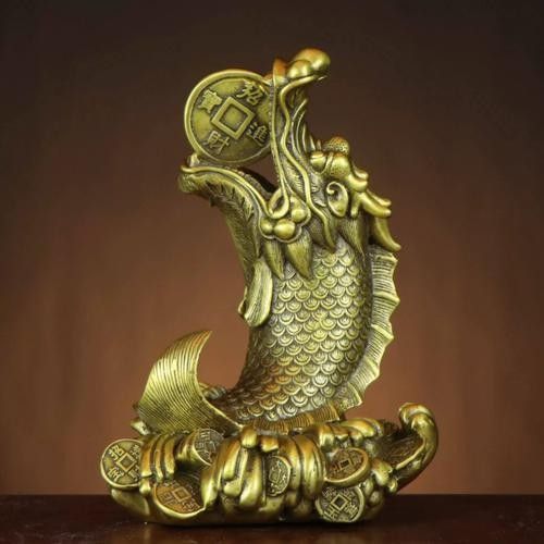龍頭魚擺件的市場價格如何？