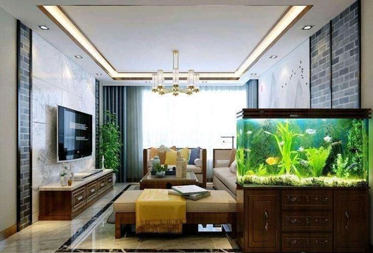 能否提供魚缸擺放效果圖？