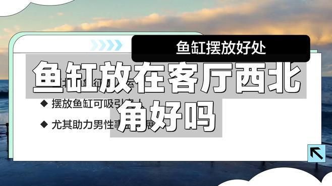 客廳西北角放魚缸好不好 客廳西北角放魚缸好不好 龍魚百科 第8張