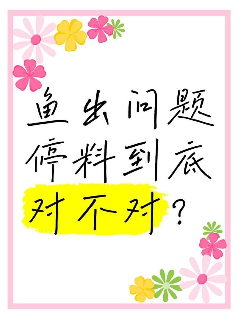 龍魚外傷恢復期間需要停食嗎？