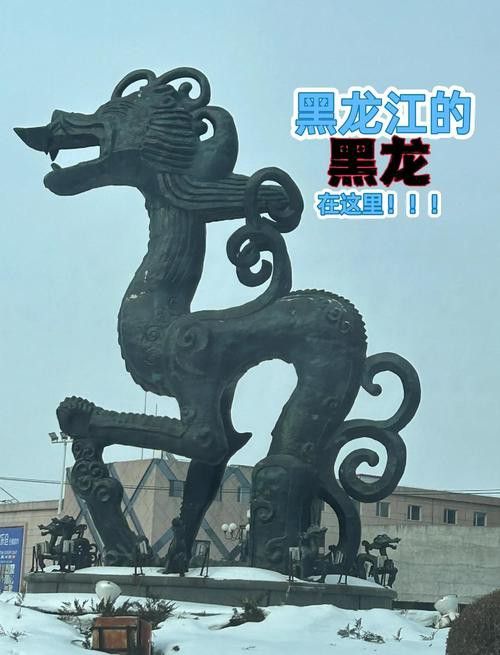 有哪些著名的黑龍雕塑作品？ 有哪些著名的黑龍雕塑作品？ 龍魚百科 第5張