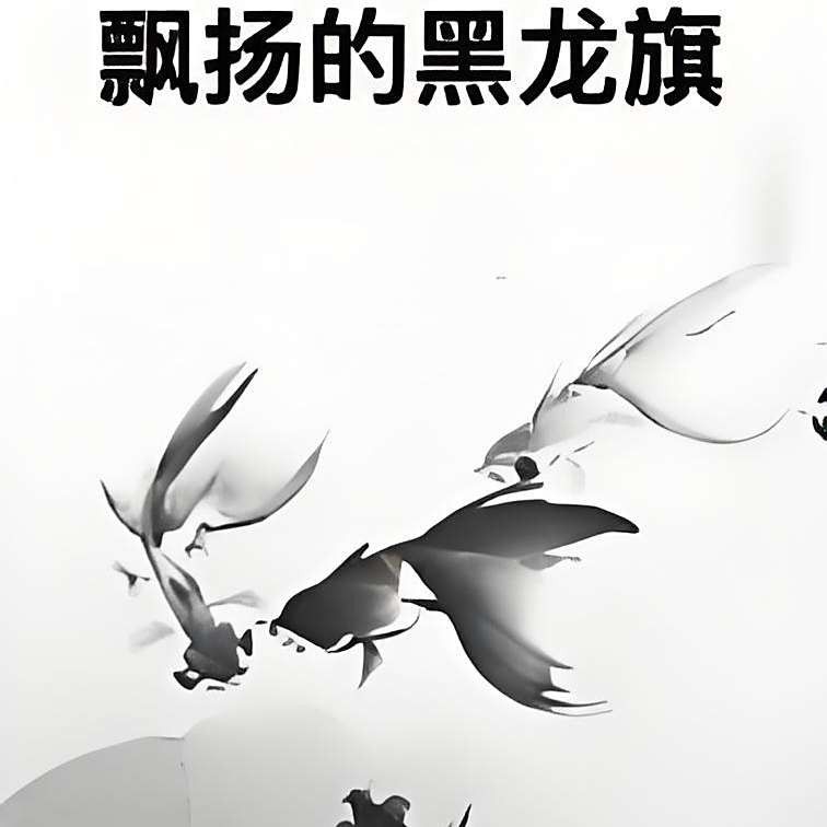 現代黑龍旗的創作背景是什么？ 現代黑龍旗的創作背景是什么？ 龍魚百科 第1張