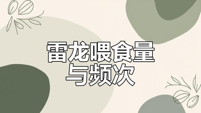 如何調整雷龍魚的投喂量？ 如何調整雷龍魚的投喂量？ 龍魚百科 第1張