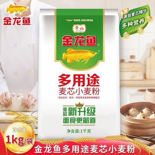 金龍魚多用途麥芯粉1kg圖片