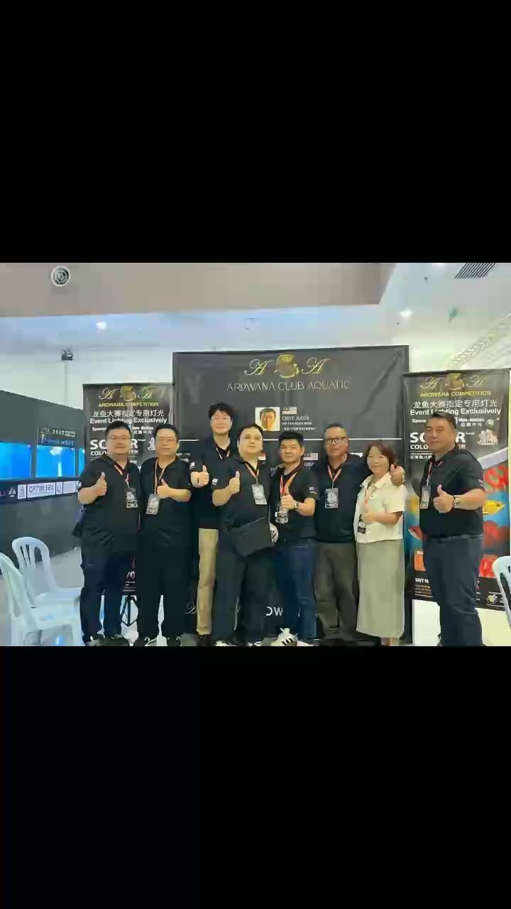 參加馬來西亞大賽裁判團 參加馬來西亞大賽裁判團 龍魚論壇