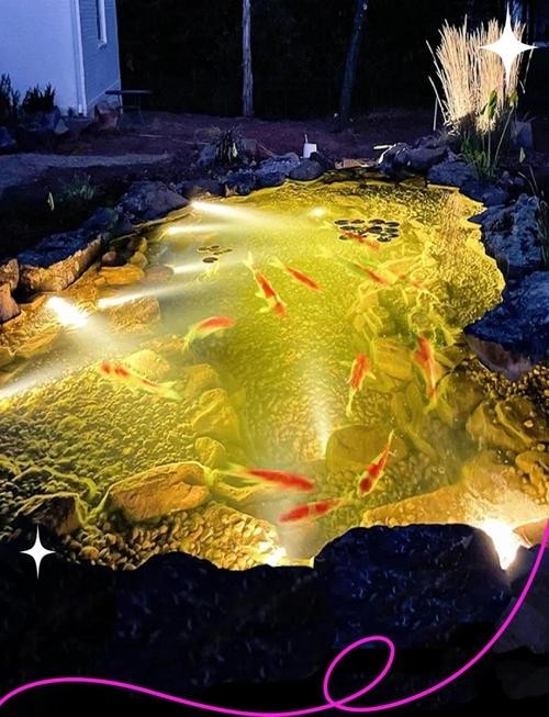 龍魚燈擺放圖片高清版