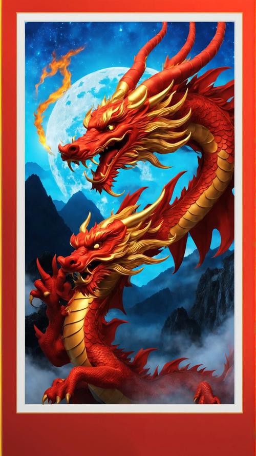 哪張紅龍圖片最適合做壁紙？