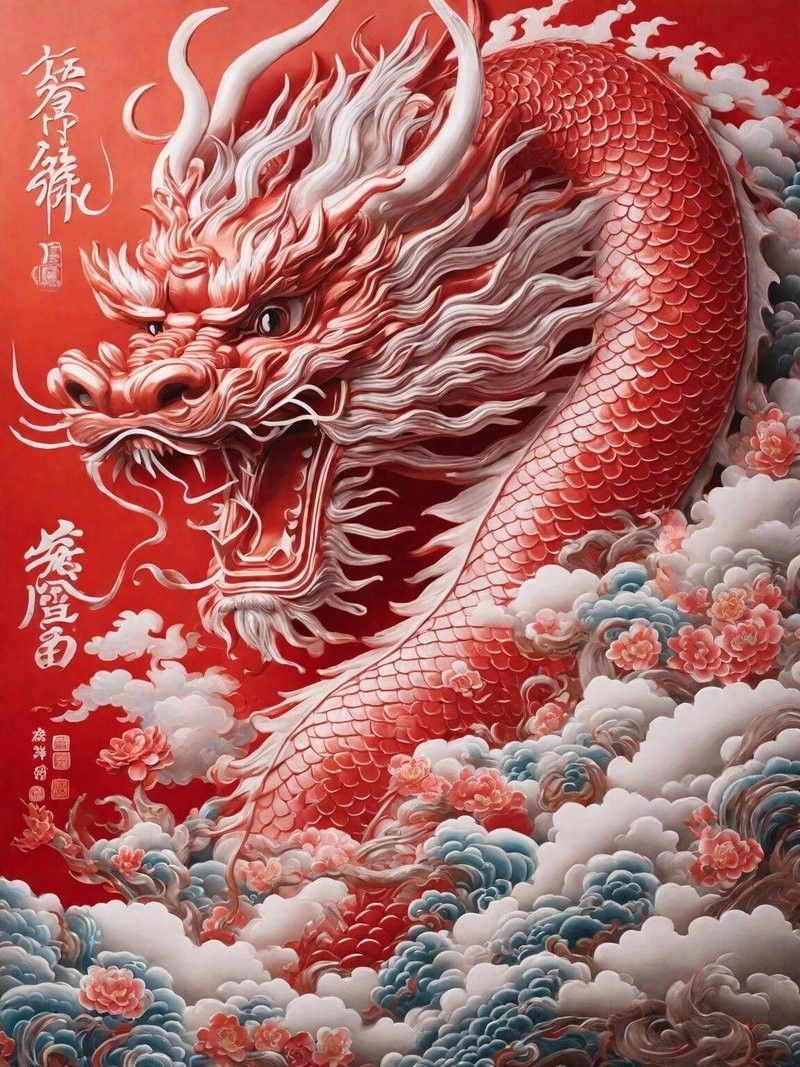 哪張紅龍圖片最適合做壁紙？