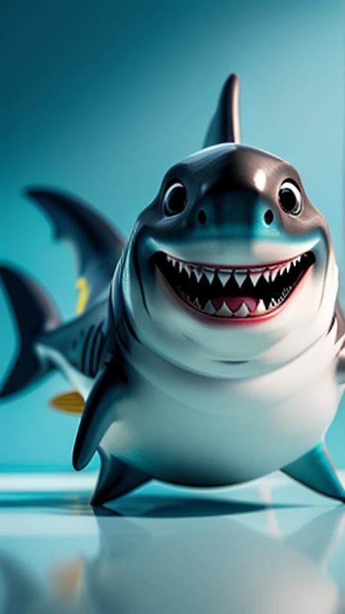 魔鯊魚正面圖片