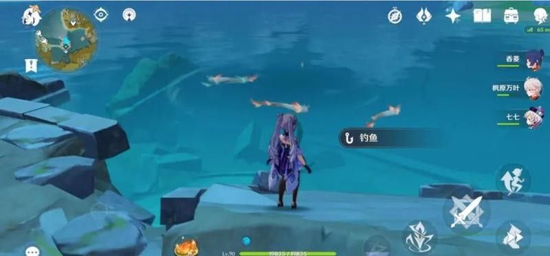 龍魚在哪里可以釣到原神的魚