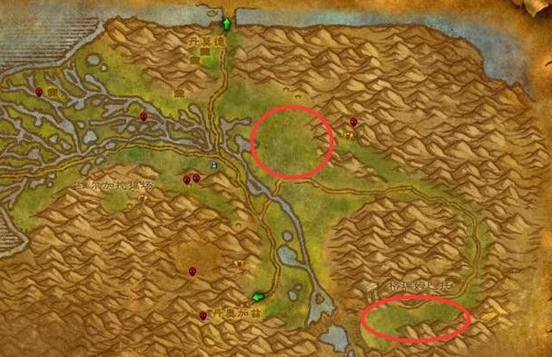 《魔獸世界》中紅龍寶寶的具體掉落地點在哪里？