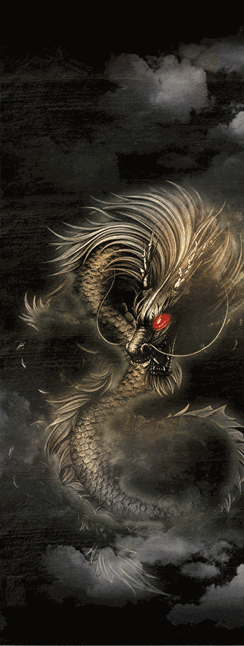 有沒有動態效果的霸氣龍圖？