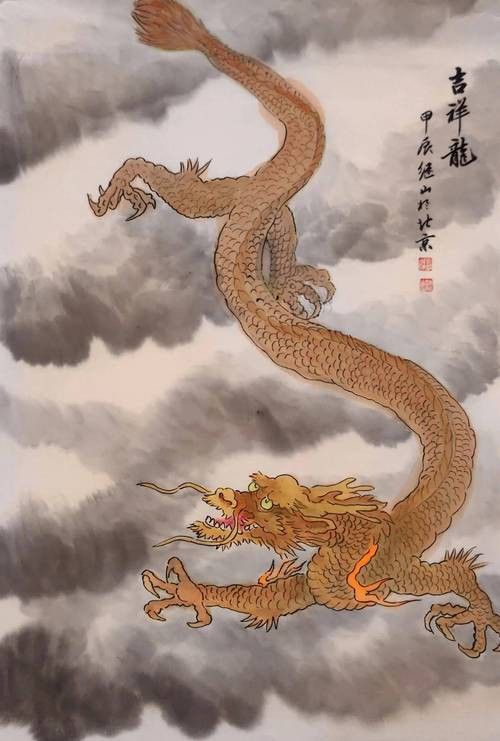 還有哪些畫作中的龍頭朝向右側(cè)？