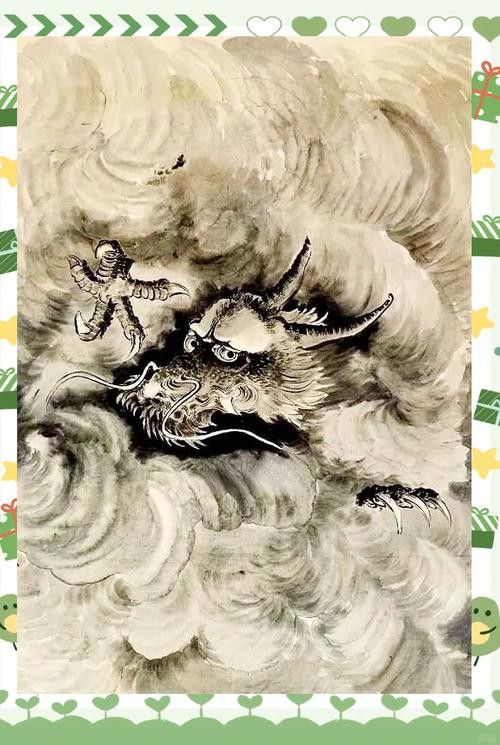 還有哪些畫作中的龍頭朝向右側(cè)？