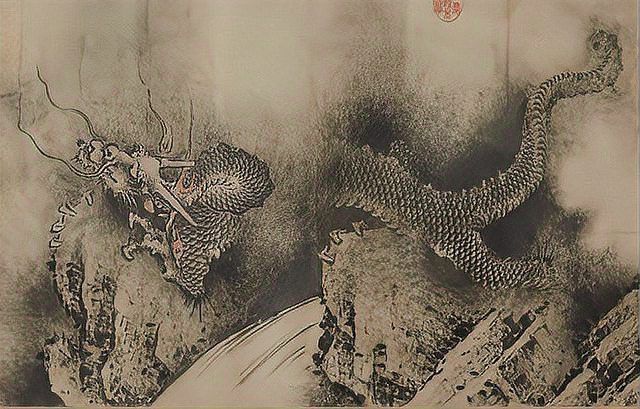 還有哪些畫作中的龍頭朝向右側(cè)？