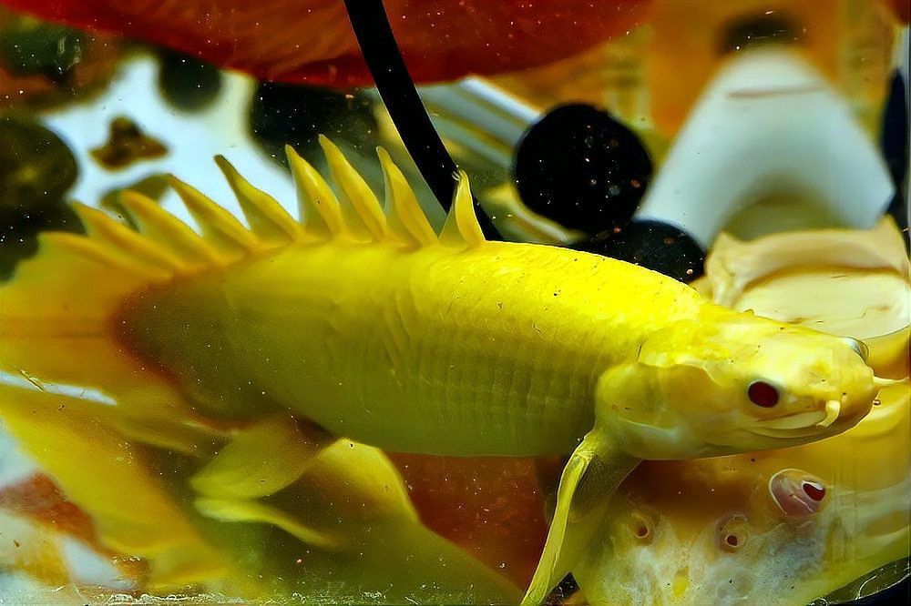 虎紋恐龍魚(yú)能長(zhǎng)多大圖片高清