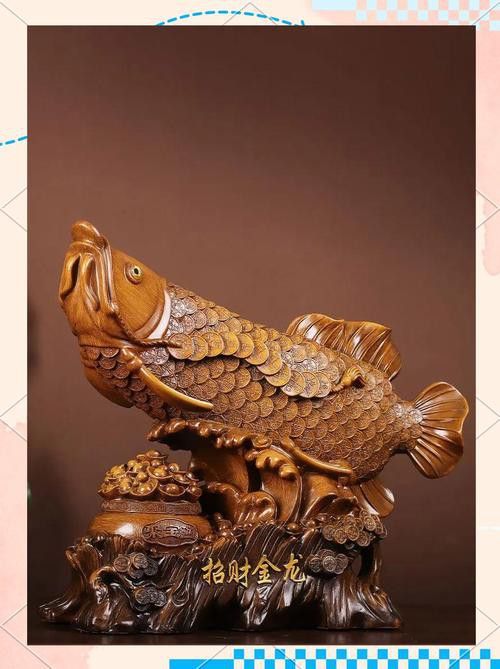 提供更多金龍魚工藝品高清圖片