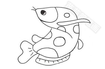 畫龍魚簡筆畫怎么畫的（畫龍魚簡筆畫的步驟可以歸納為以下幾個(gè)步驟適合兒童或初學(xué)者進(jìn)行練習(xí)）