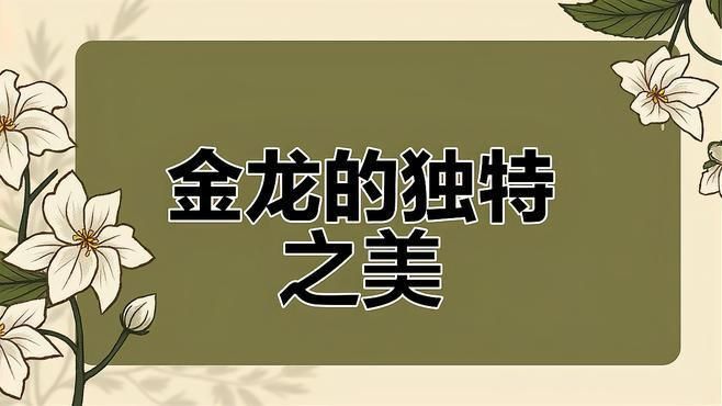 古典藍(lán)底金龍魚選購技巧