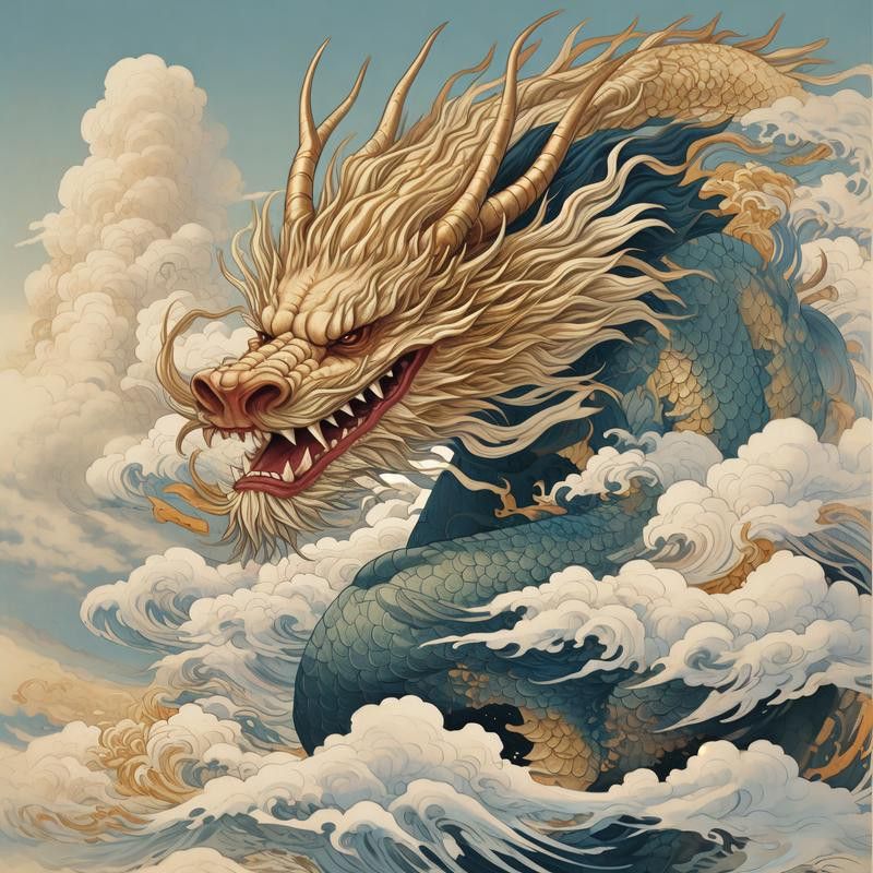 能推薦一些高清金龍頭像嗎？
